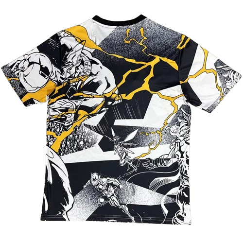 25-26 Real Madrid White Black Joint Edition Training Shirt