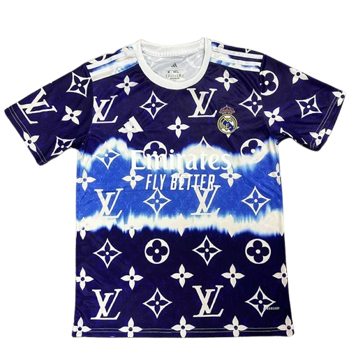 25-26 Real Madrid Purple Blue Special Edition Training Shirt