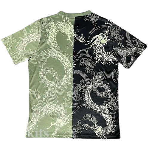 25-26 Real Madrid Green Black Special Edition Training Shirt