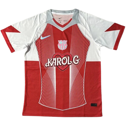 25-26 Barcelona Red White Concept Edition Training Shirt