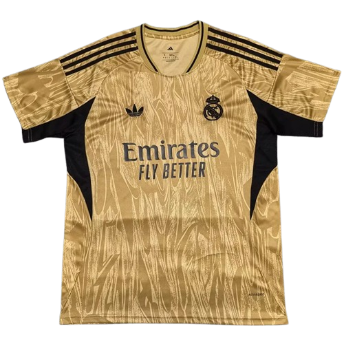 25-26 Real Madrid Gold Special Edition Training Shirt