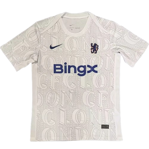 25-26 Chelsea White Training Shirt