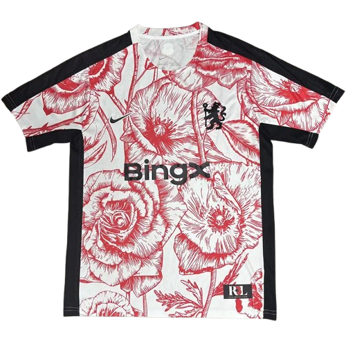25-26 Chelsea Pink Red Training Shirt