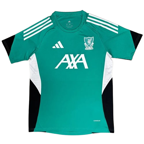 25-26 Liverpool Green Black Training Shirt