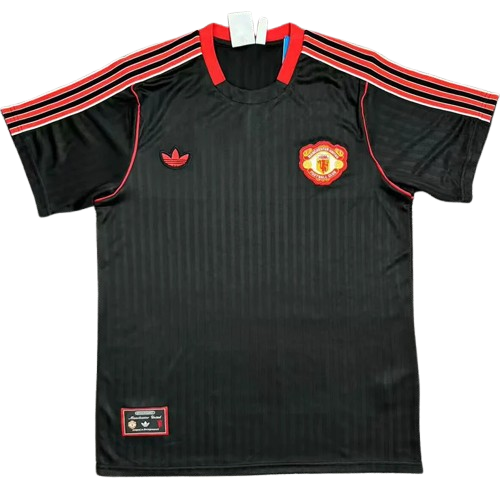 25-26 Man Utd Black Casual Edition Training Shirt