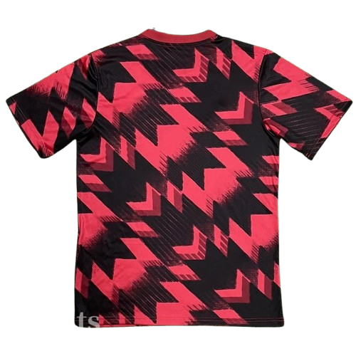 25-26 Man Utd Red Black Training Shirt