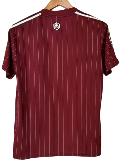 25-26 Arsenal Brown Red Casual Edition Training Shirt