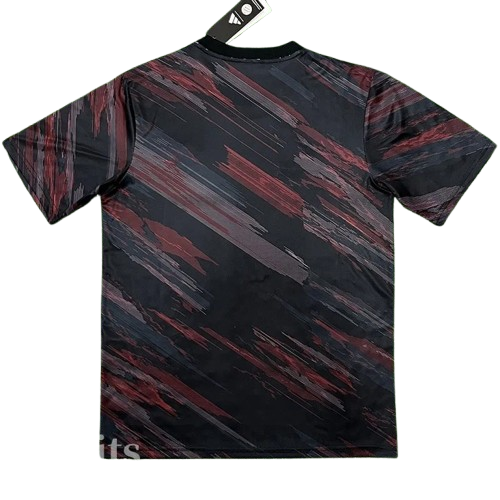 25-26 Bayern Red Black Training Shirt