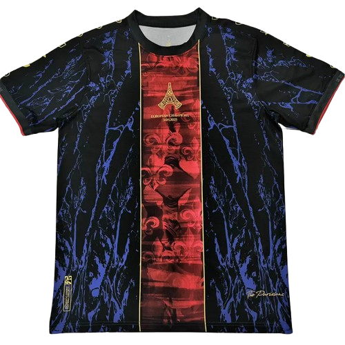 2025 PSG Purple Black Champion Training Shirt