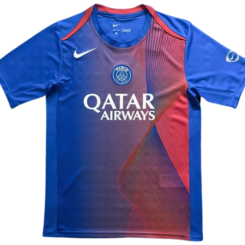 25-26 PSG Blue Red Training Shirt
