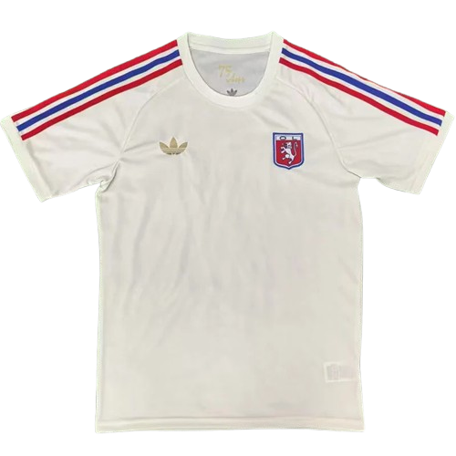 24-25 Lyon 75th Anniversary White Training Shirt