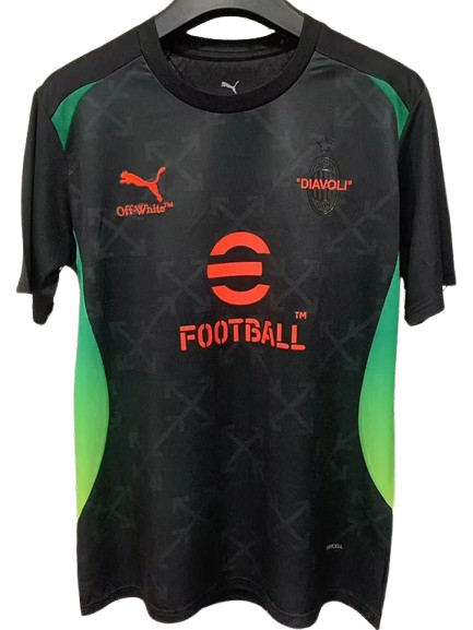 25-26 AC Milan Black Training Shirt