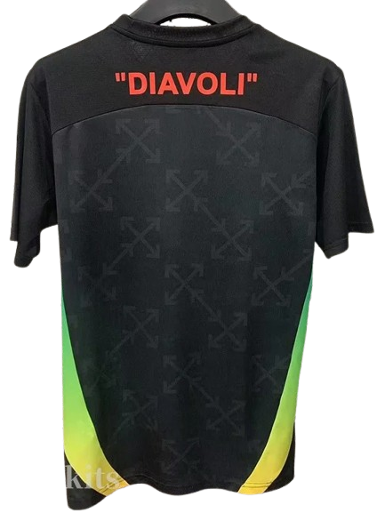 25-26 AC Milan Black Training Shirt