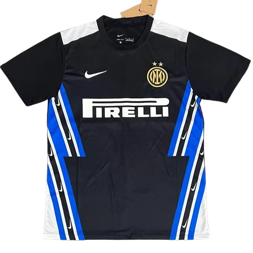 25-26 Inter Milan Black Blue Training Shirt
