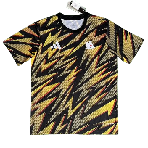 25-26 Roma Yellow Black Training Shirt