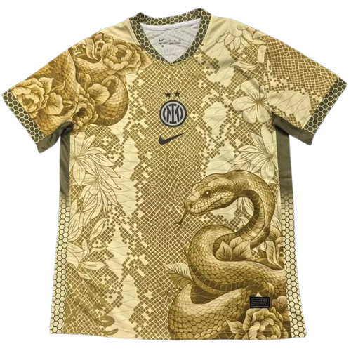 25-26 Inter Milan Gold Special Edition Training Shirt