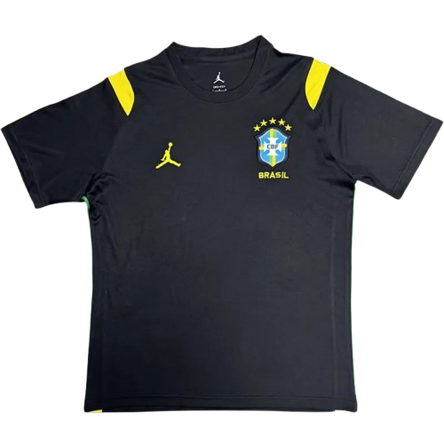 26-27 Brazil Black Training Shirt