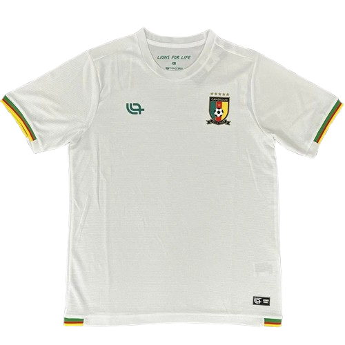 25-26 Cameroon White Training Shirt