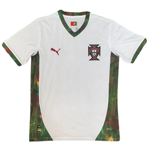 25-26 Portugal White Training Shirt