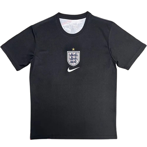 26-27 England Black Training Shirt