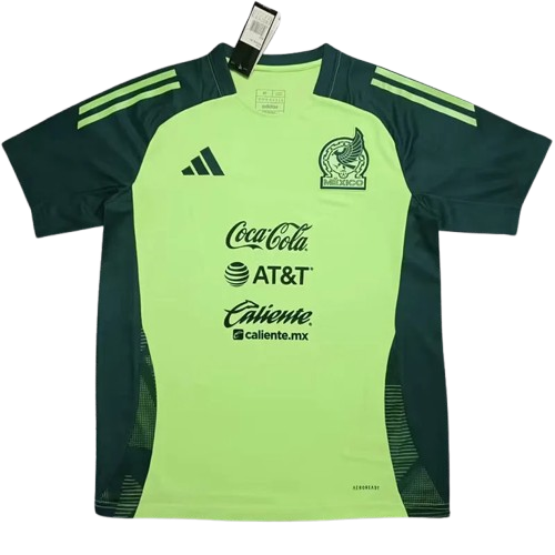 25-26 Mexico Fluorescent Green Training Shirt