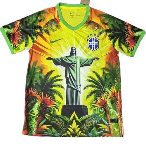 25-26 Brazil Red Yellow Green Special Edition Training Shirt
