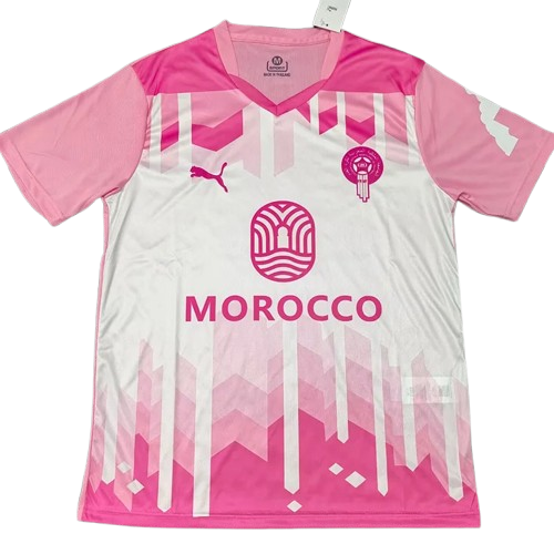 25-26 Morocco Pink White Special Edition Training Shirt