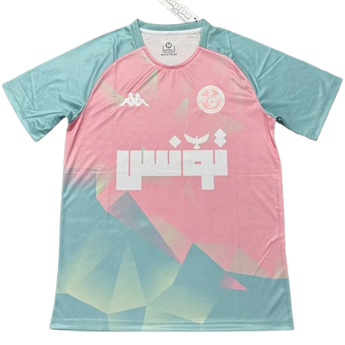 25-26 Tunisia Blue Pink Special Edition Training Shirt