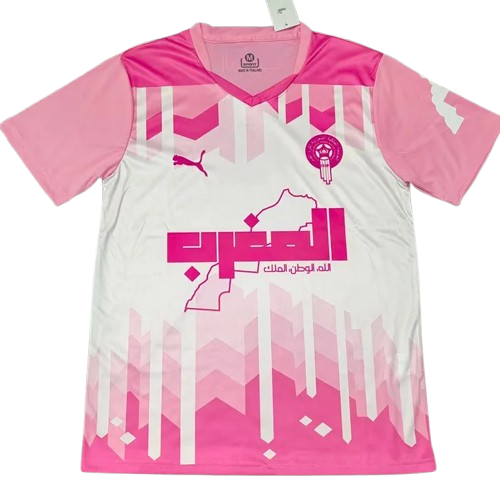 25-26 Morocco Pink White Special Edition Training Shirt
