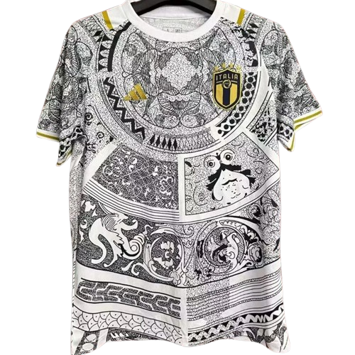 23-24 Italy White Black Concept Special Edition Training Shirt