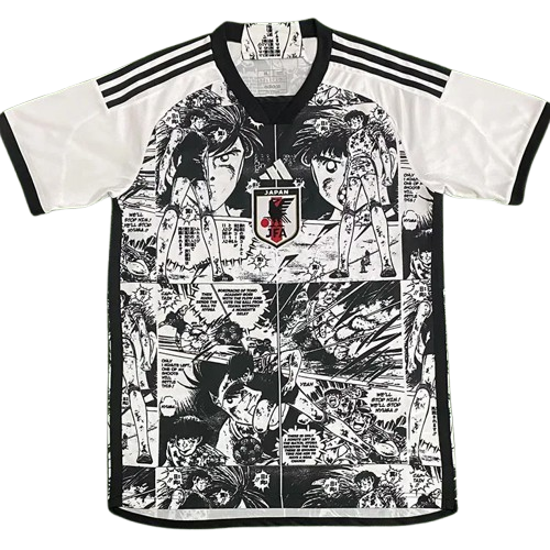 23-24 Japan Anime Edition Black White Training Shirt