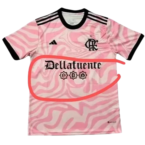 2023 Flamengo Pink Training Shirt