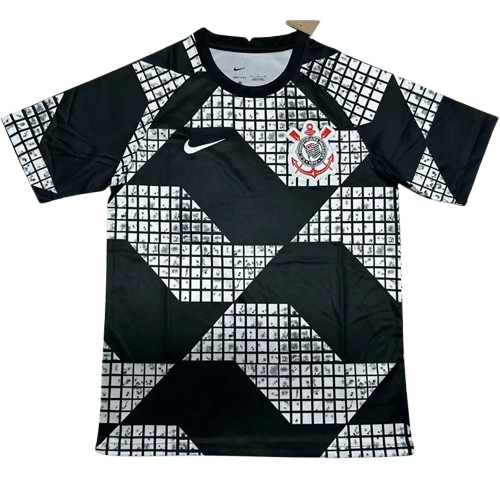 25-26 Corinthians Black Grey Training Shirt