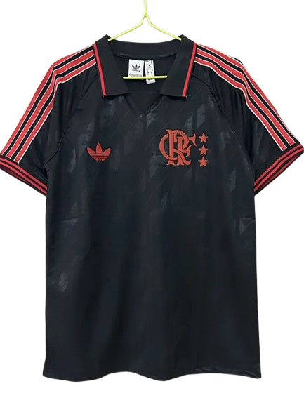 25-26 Flamengo Black Casual Edition Training Shirt