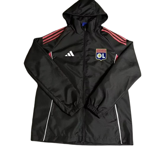 26-27 Lyon Black Windbreaker
