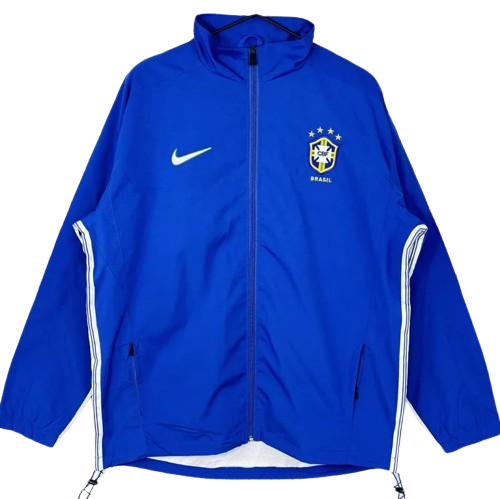 1998 Brazil Blue Retro Windbreaker