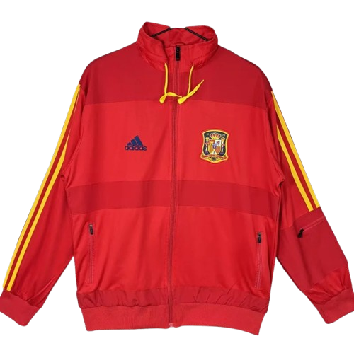 2010 Spain Red Retro Windbreaker