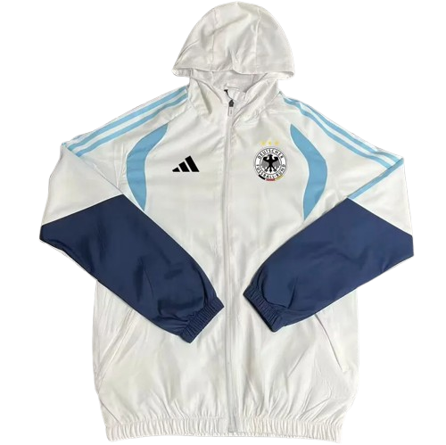 26-27 Germany White Windbreaker