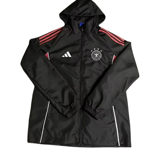26-27 Germany Black Windbreaker