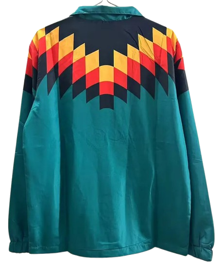 1994 Germany Green Retro Windbreaker