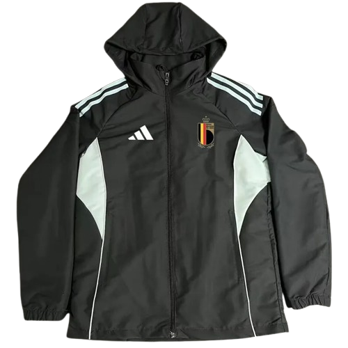 26–27 Belgium Black Windbreaker