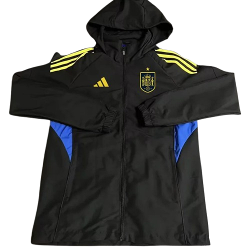 26-27 Spain Black Windbreaker