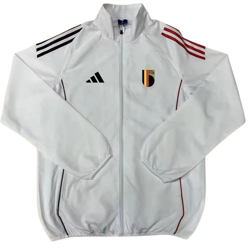 25-26 Belgium White Windbreaker