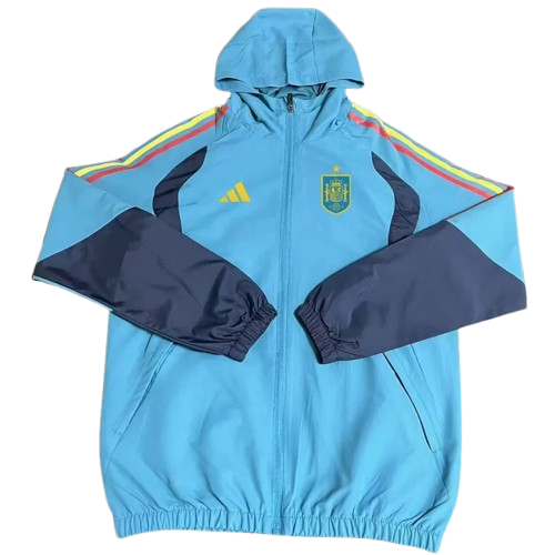 26-27 Spain Blue Windbreaker
