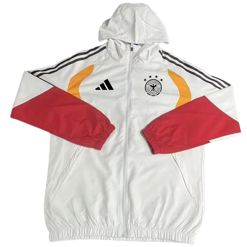 26-27 Germany White Windbreaker
