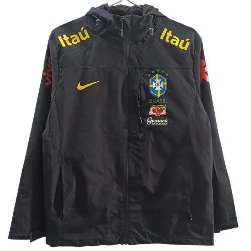 25-26 Brazil Black Windbreaker
