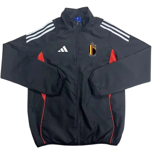 25-26 Belgium Black Windbreaker