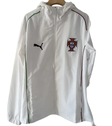 26-27 Portugal White Windbreaker