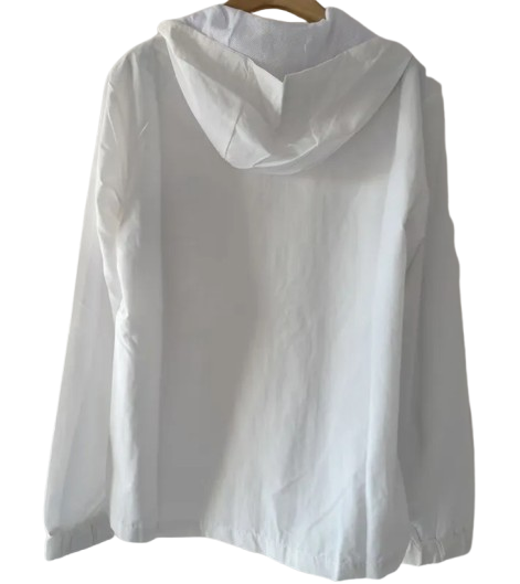 26-27 Portugal White Windbreaker
