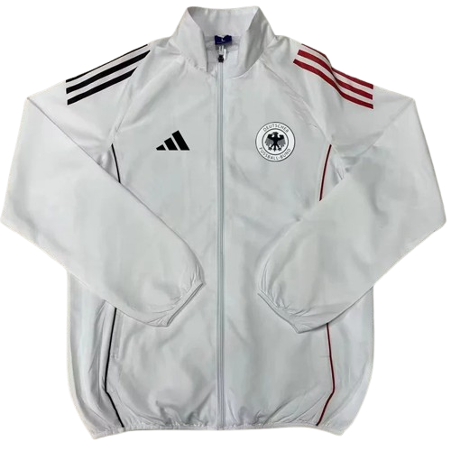 25-26 Germany White Windbreaker
